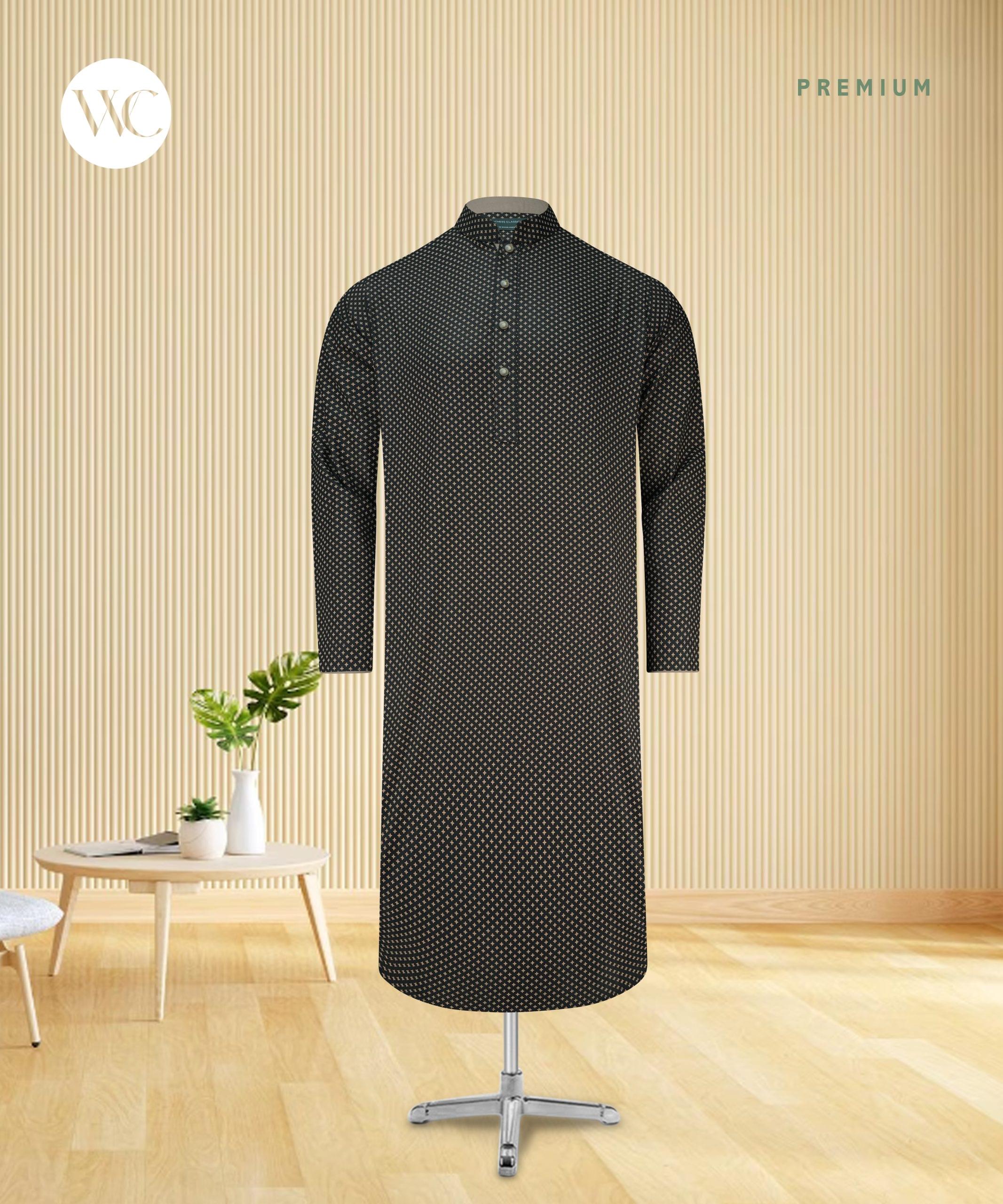 Saher Premium Printed Panjabi - Witness Classic